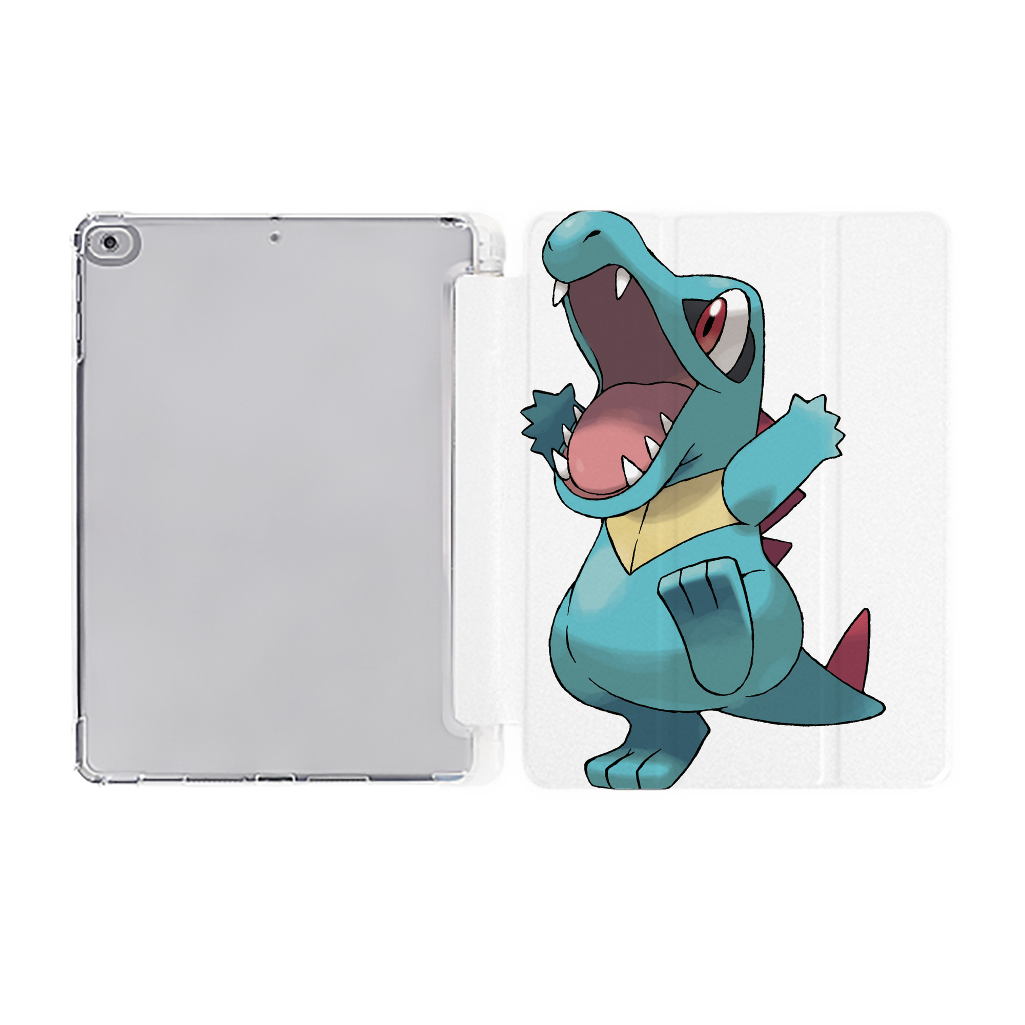 （画像用） ポケットモンスター Pokémon IPad ケース ペン収納付き 三つ折りスタンド PUレザー×シリコン 対応機種9.5/10.5/10.9インチ